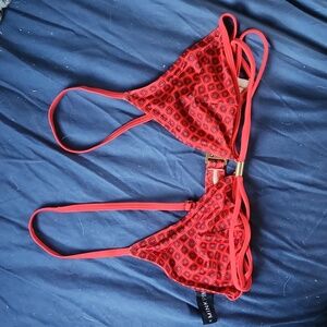 Minkpink red bikini too, M